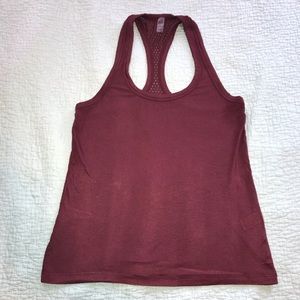 Beyond Yoga All About It Racerback Tank - Burgundy